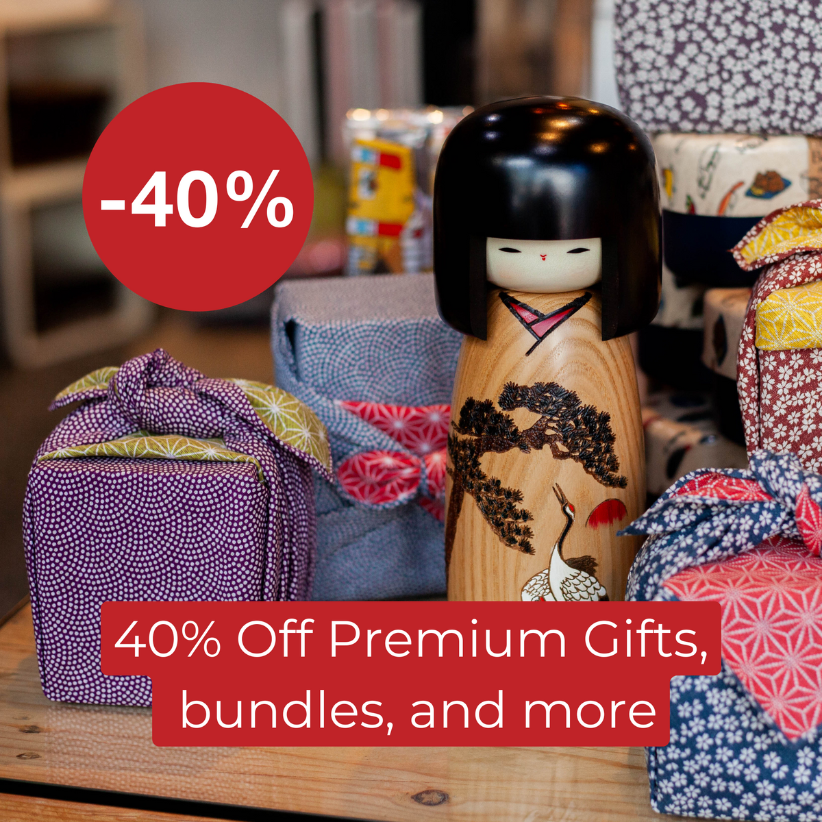Black Friday - 40% Off Premium Japanese Gifts and Bundles