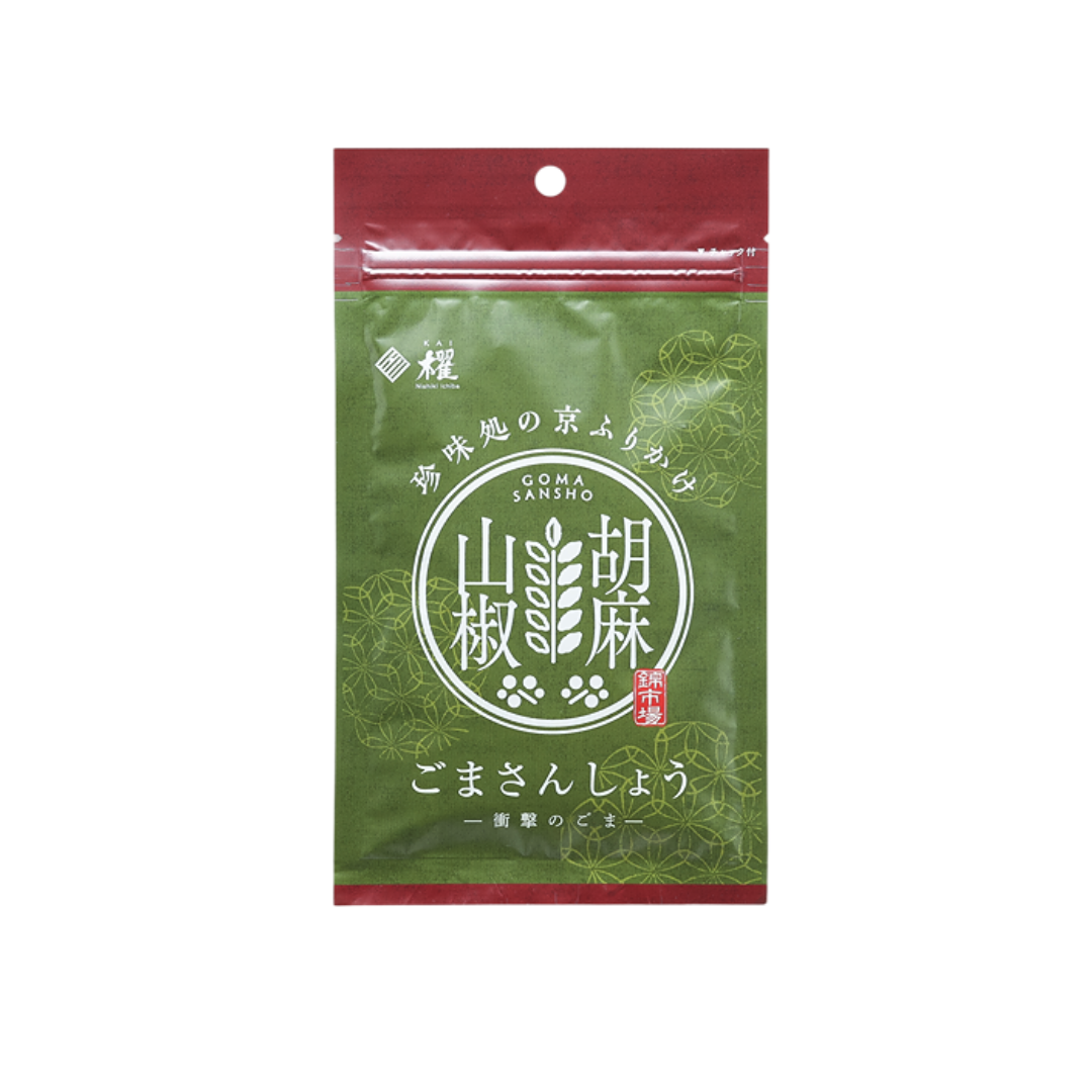 Nishiki Kai Goma Furikake Sansho seasoning made in Kyoto, Japan