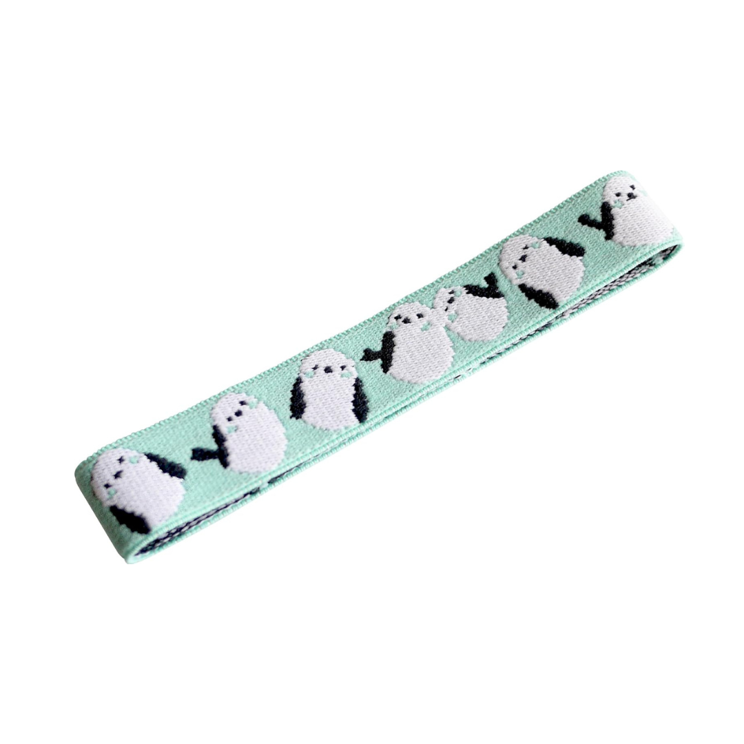 Shima Enaga 27 cm Japanese bento lunch band with long-tailed tit bird pattern shimaenaga