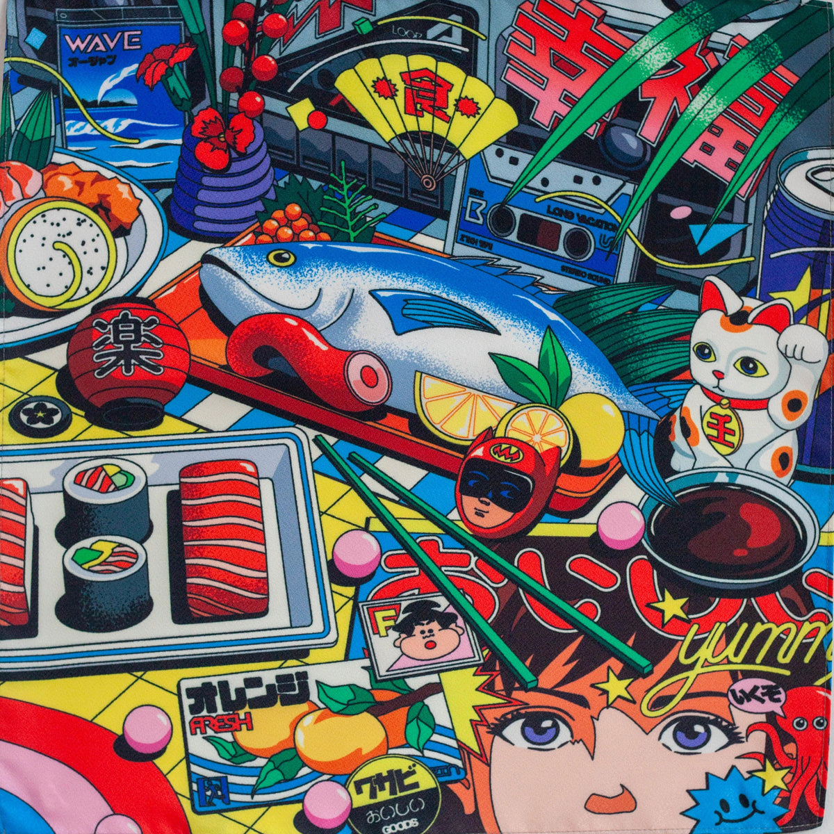 City Pop Furoshiki