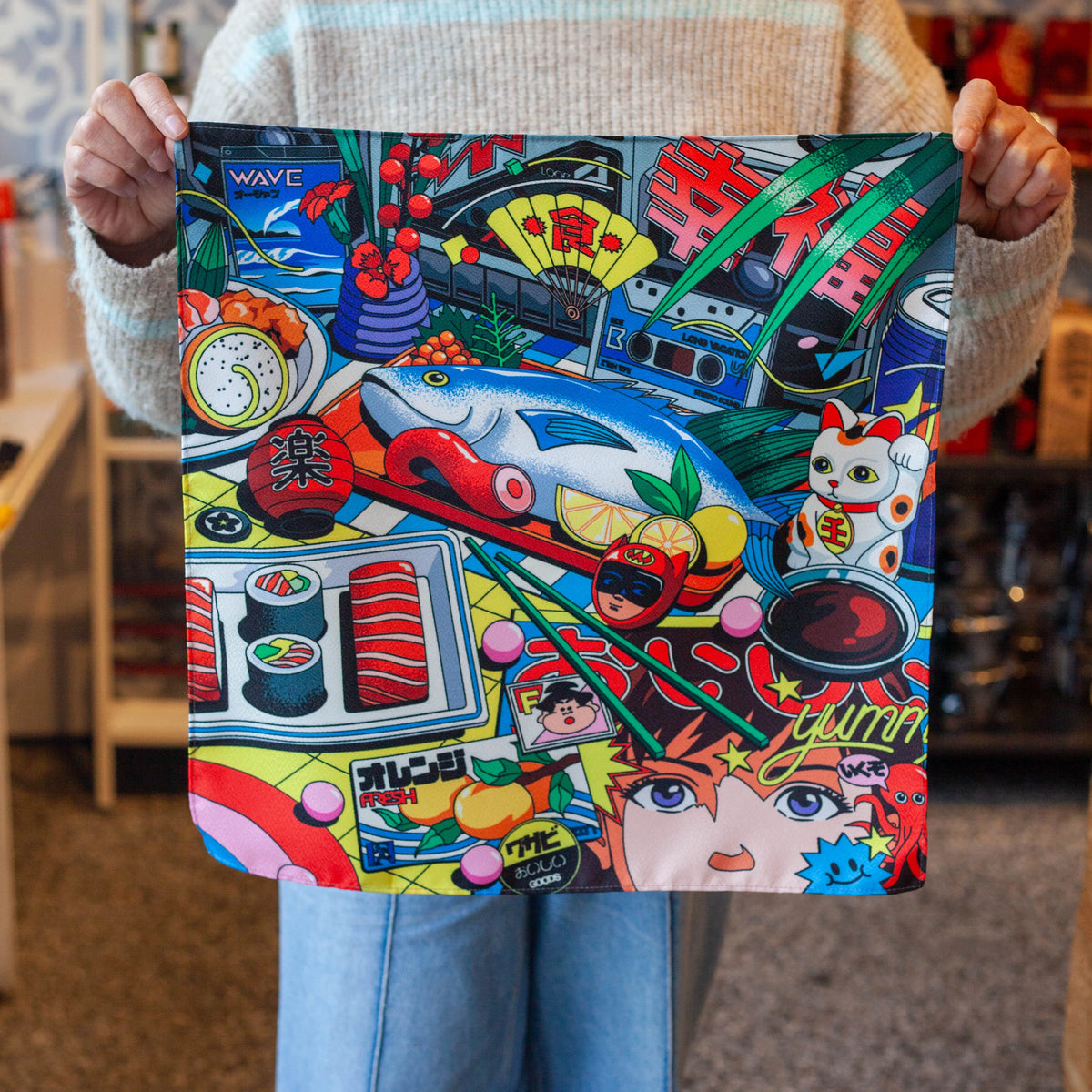 City Pop Furoshiki