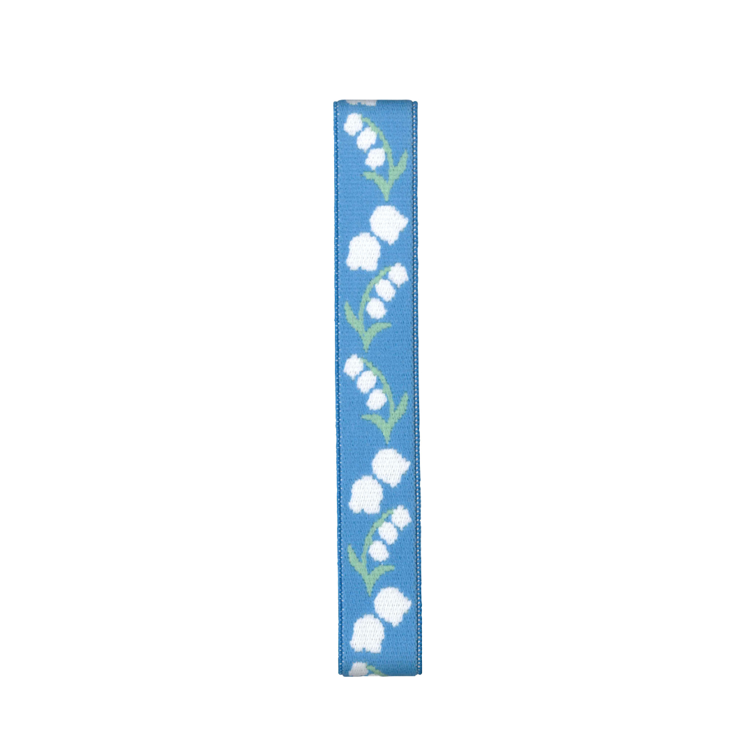 Lily of the Valley 27 cm Japanese bento lunch band with floral pattern