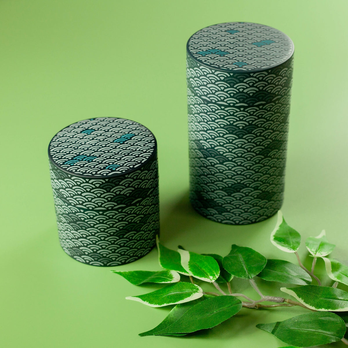 Seigaiha Tea Canister (650mL)
