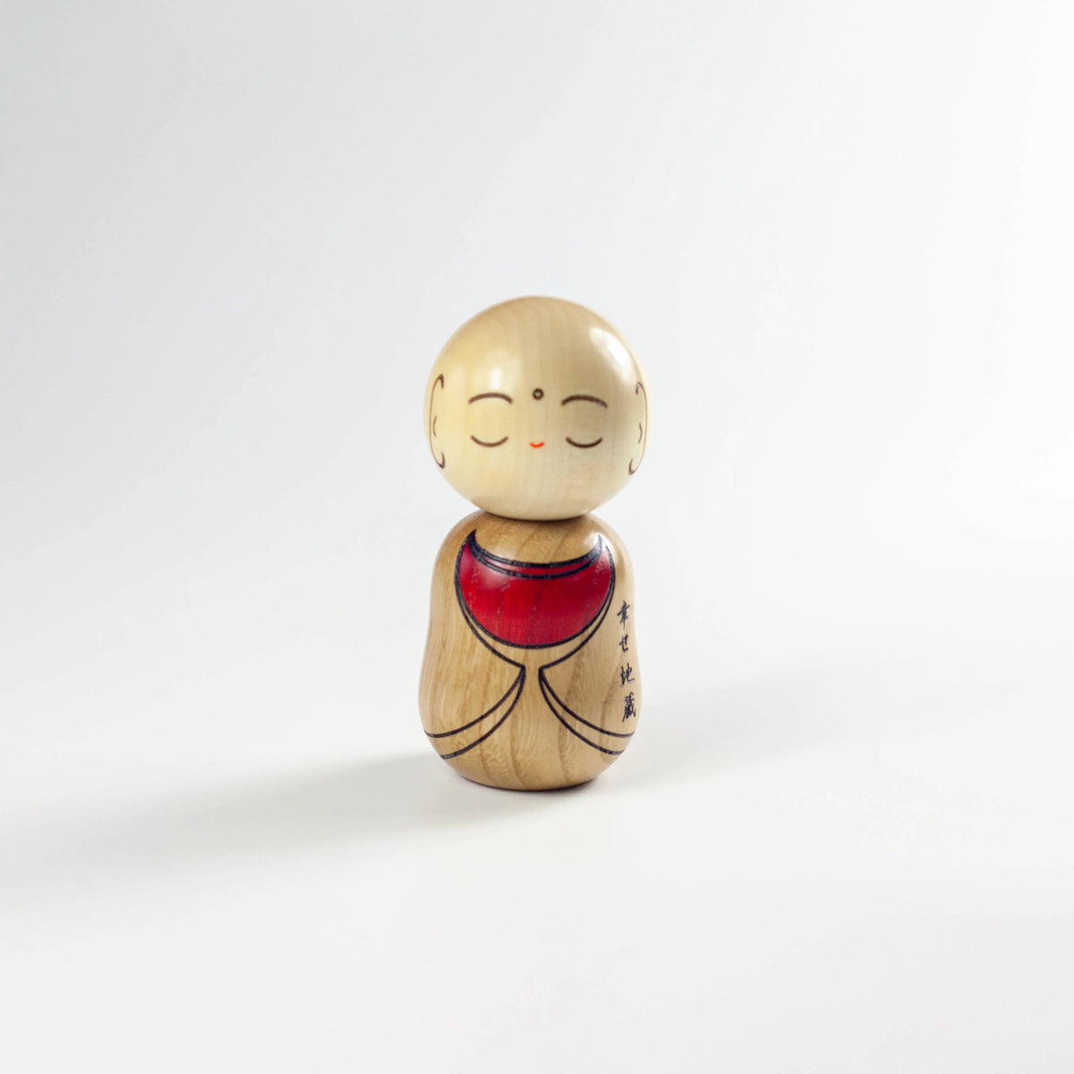 Kokeshi Wood Doll | Happy Ojizosan