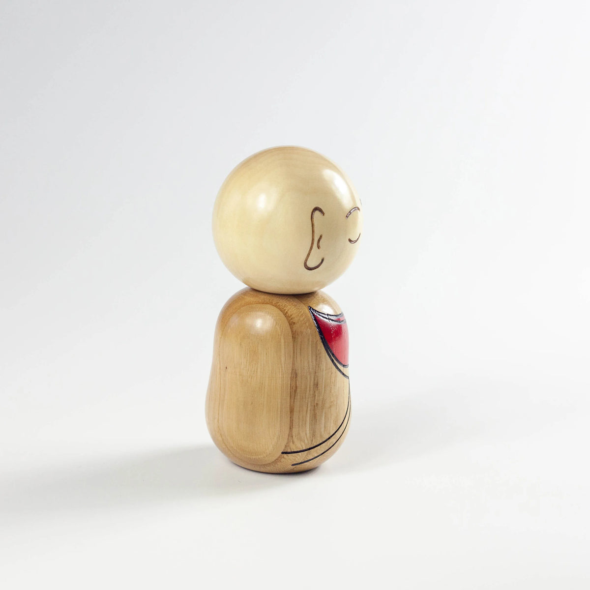 Kokeshi Wood Doll | Happy Ojizosan