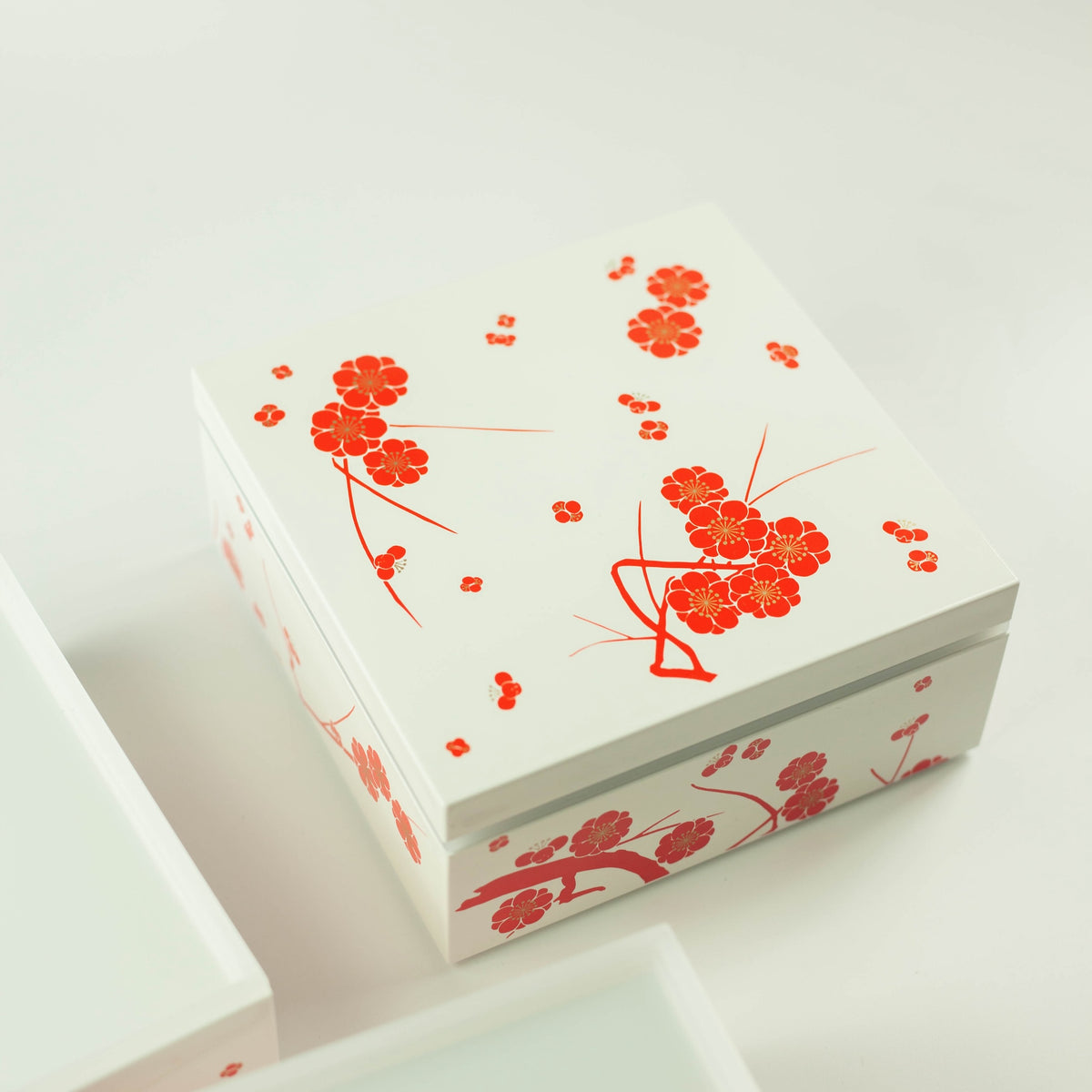 Ume Picnic Bento Box | White (15cm)