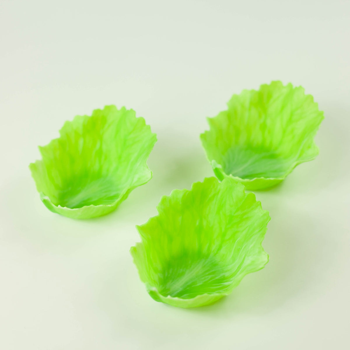 Green Veggie Cups | Leaves