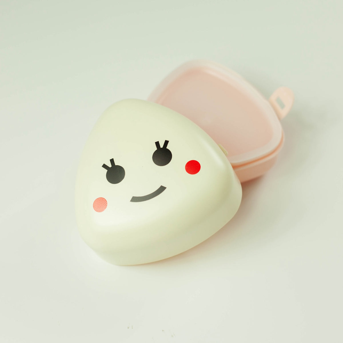 Onigiri Box Kome shown open with removable inner container