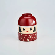Big Kokeshi Bento Box | Hanako, a large-capacity Japanese lunch box inspired by a traditional kokeshi doll