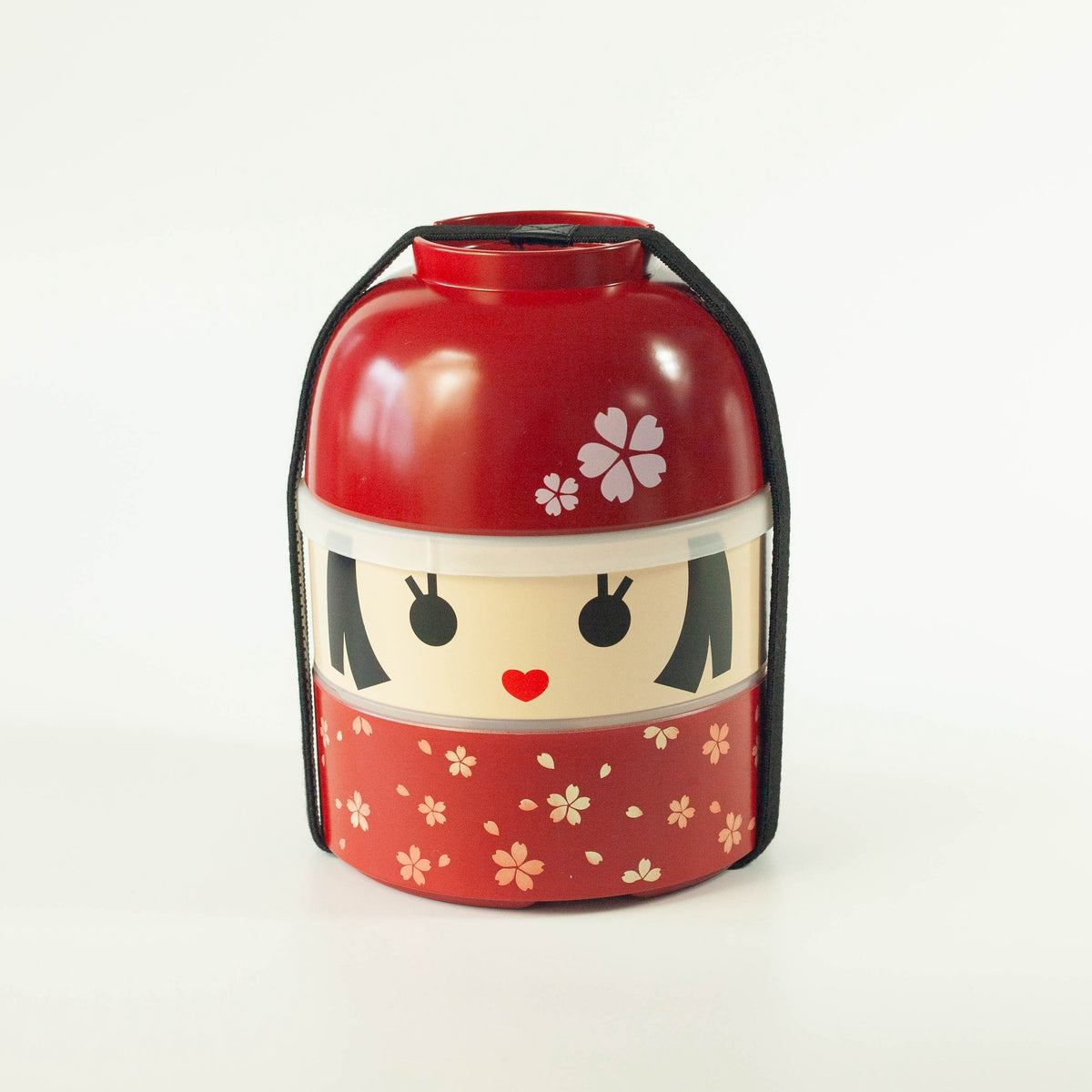 Big Kokeshi Bento Box | Hanako, a large-capacity Japanese lunch box inspired by a traditional kokeshi doll