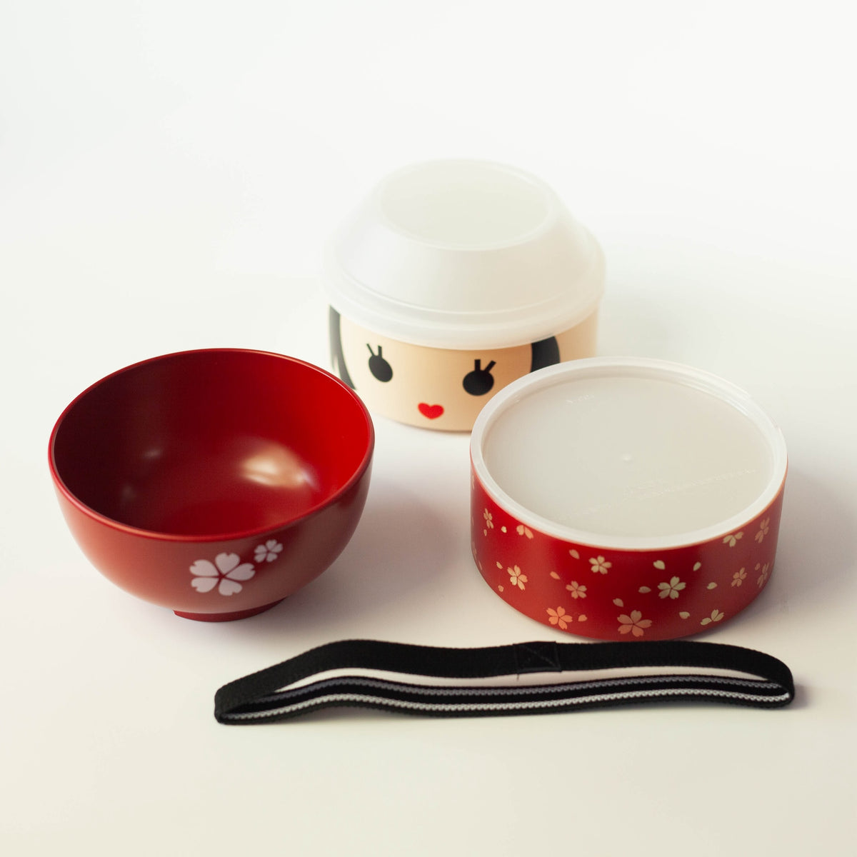 Big Kokeshi Bento Box | Hanako, a large-capacity Japanese lunch box inspired by a traditional kokeshi doll