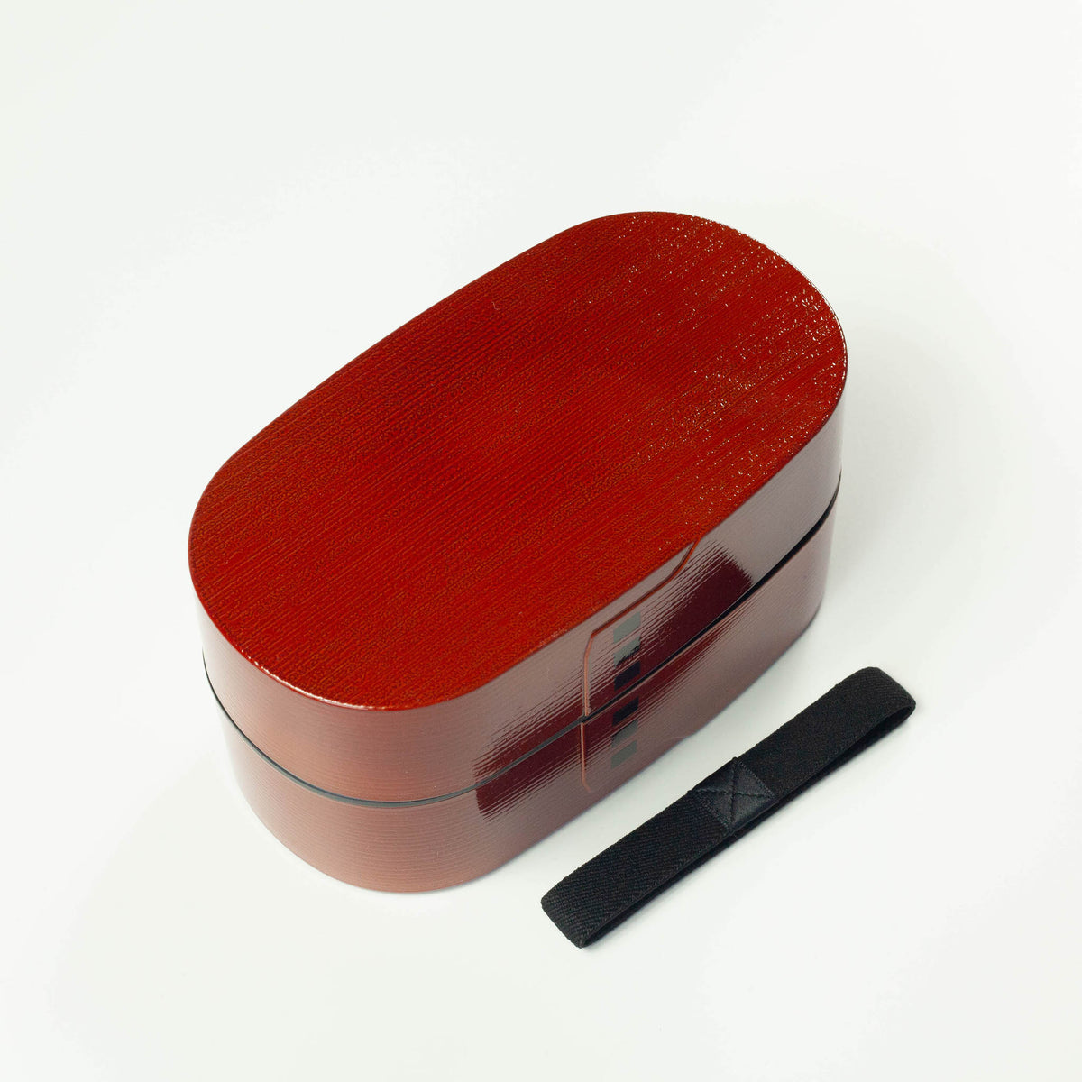 Nuri Wappa Bento Box in Dark Wood, Red Wood, and Light Wood