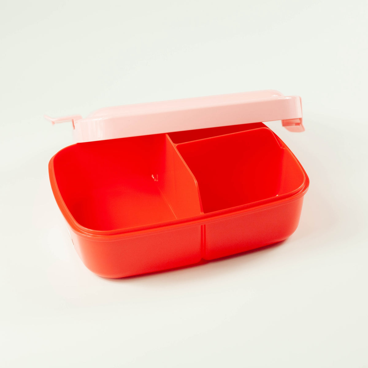 Hello Kitty Bento Box, single-tier 840ml lunch box with three inner compartments, made in Japan
