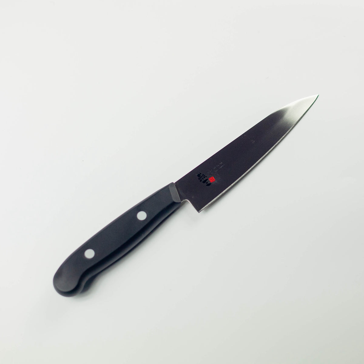 Enzo stainless steel petty knife 13cm with nylon handle, made in Tsubame-Sanjo, Japan