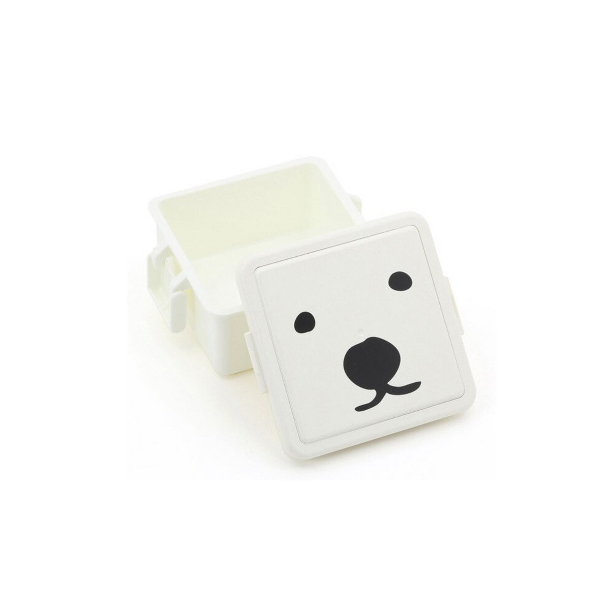 GEL-COOma Bento Box Small – open view showing interior compartment, white background