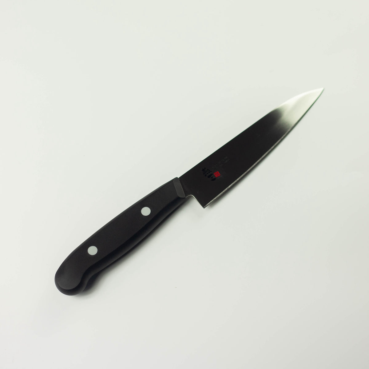 Enzo stainless steel petty knife 13cm with nylon handle, made in Tsubame-Sanjo, Japan