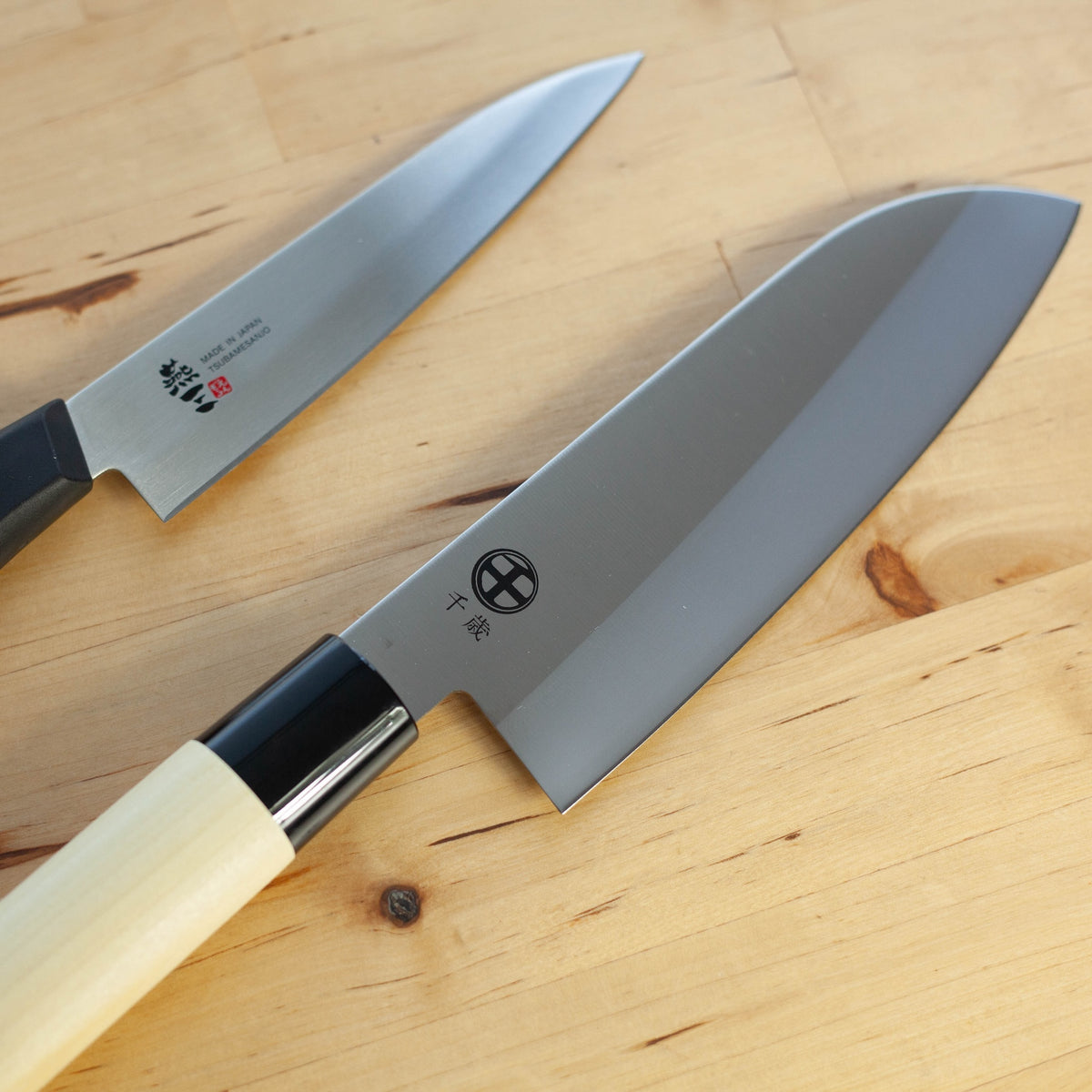 Enzo stainless steel petty knife 13cm with nylon handle, made in Tsubame-Sanjo, Japan