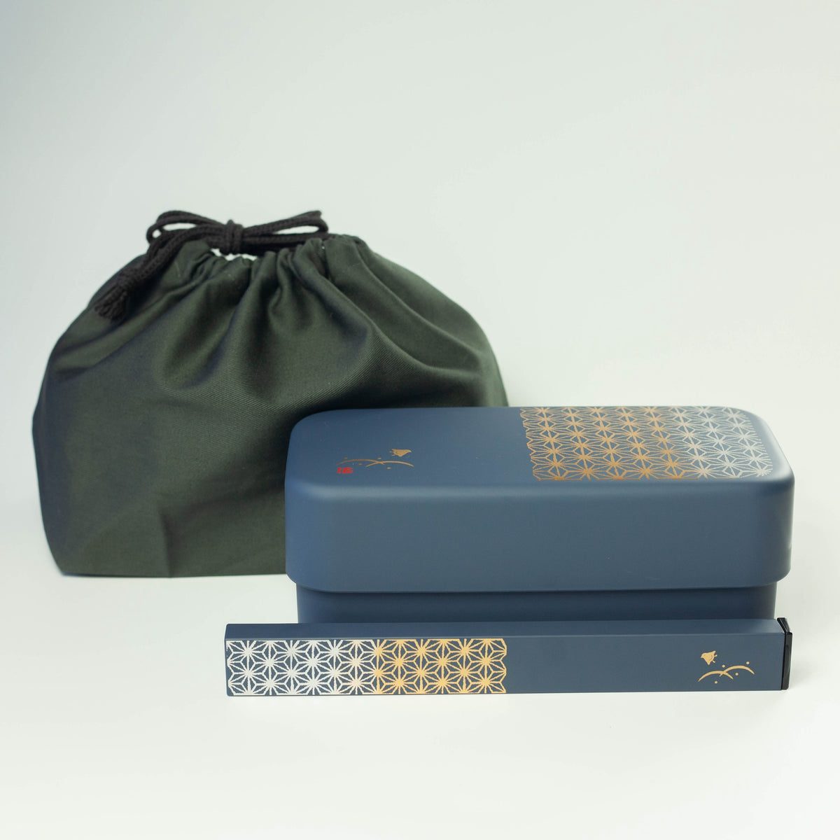 Asanoha bundle with a traditional Japanese hemp leaf pattern