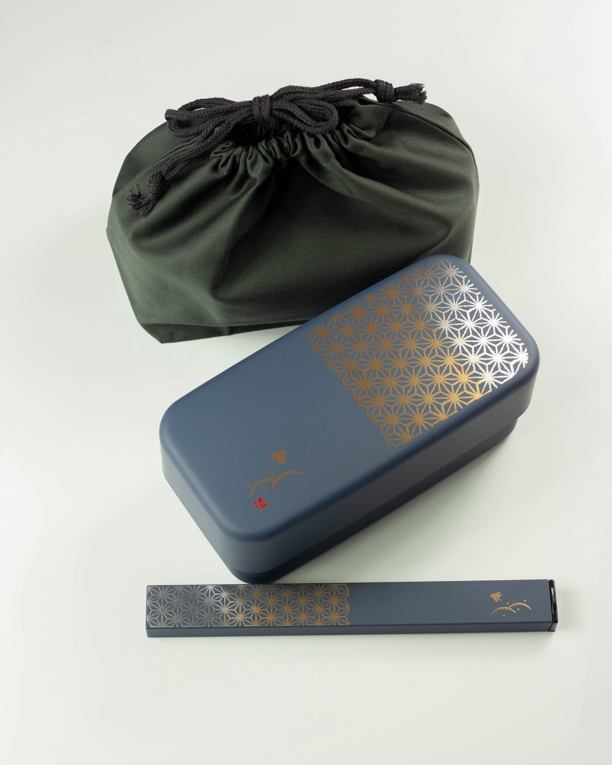 Asanoha bundle with a traditional Japanese hemp leaf pattern