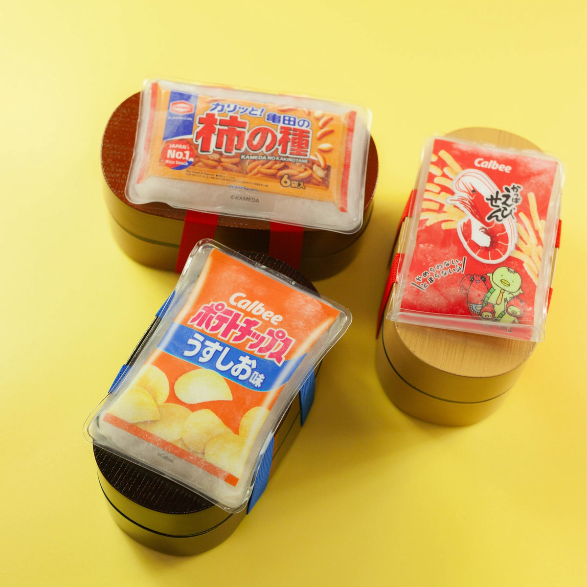 Ice Pack and Lunch Band Set, snack-themed bento cooler with adjustable velcro lunch band
