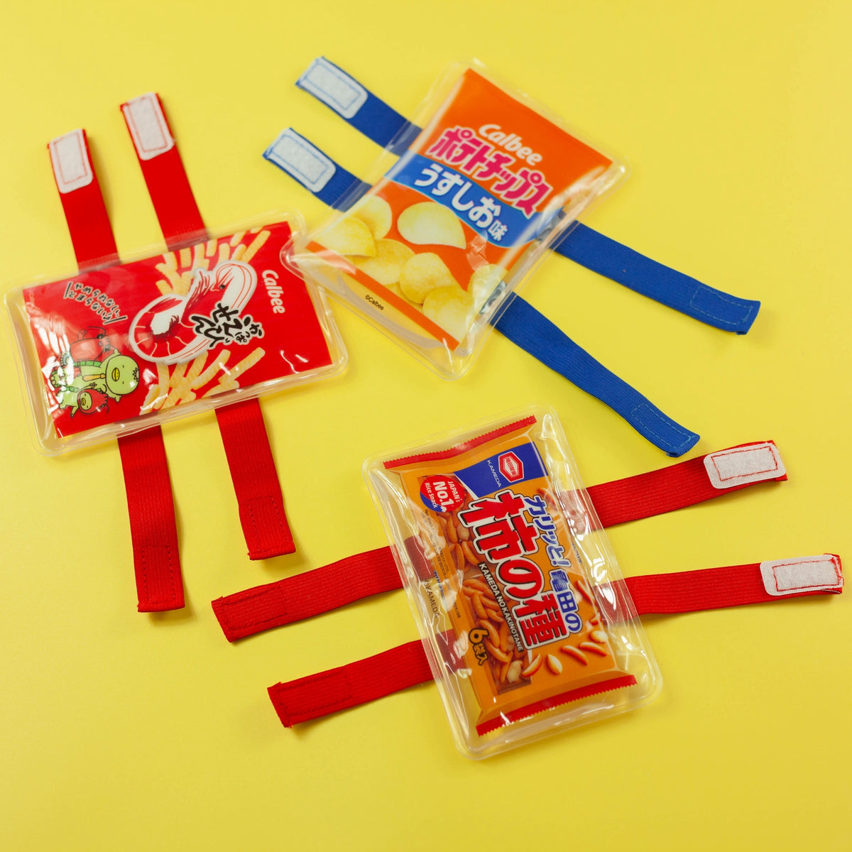 Ice Pack and Lunch Band Set, snack-themed bento cooler with adjustable velcro lunch band