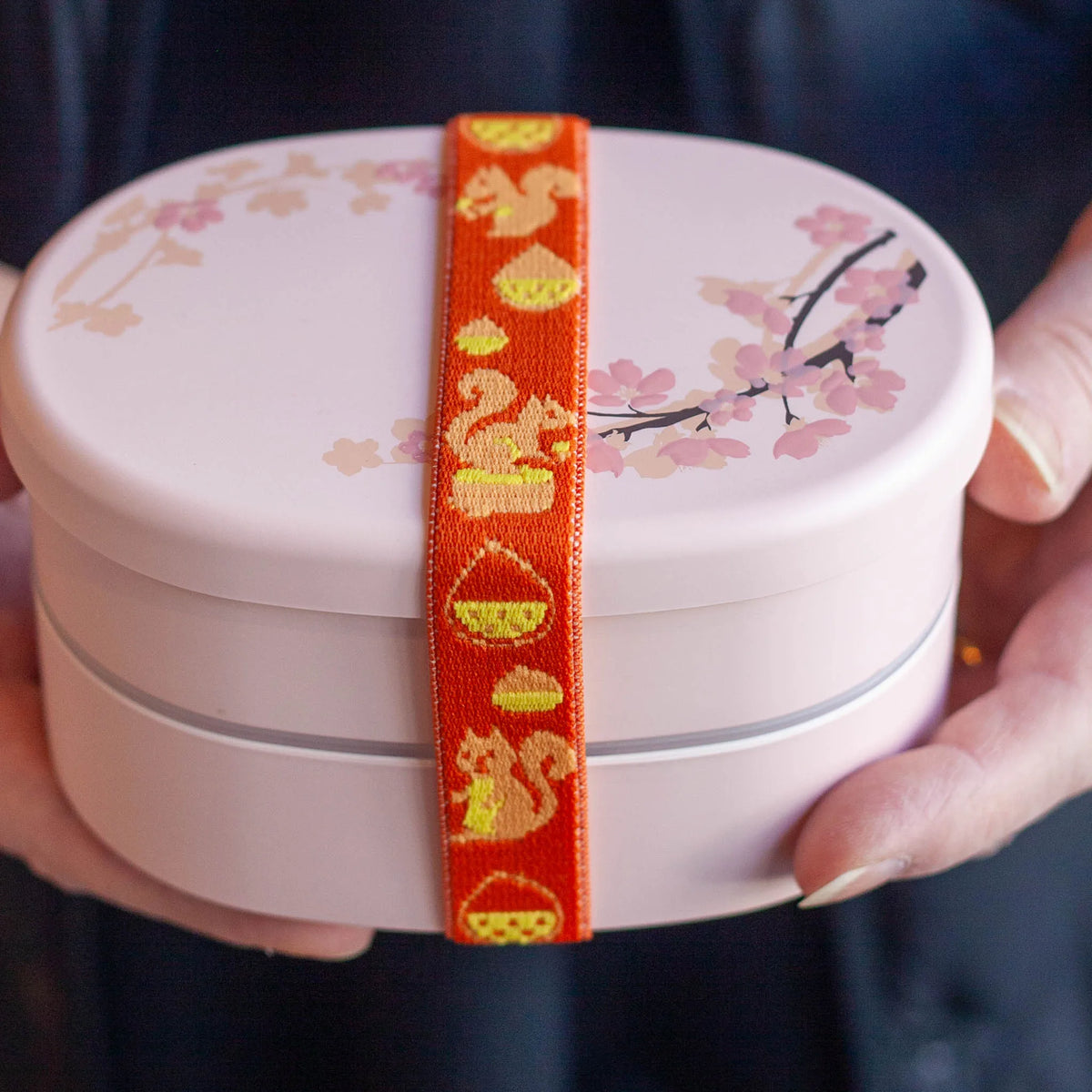Banda para almuerzo Musubi | Risu y Kuri de 27 cm*