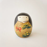 Kokeshi Holzpuppe | Frühling 