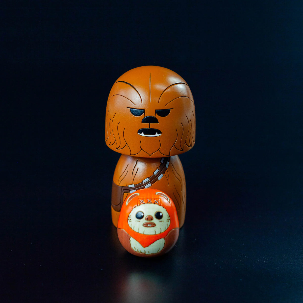 Muñeca Kokeshi de Madera | Guerreros de Star Wars