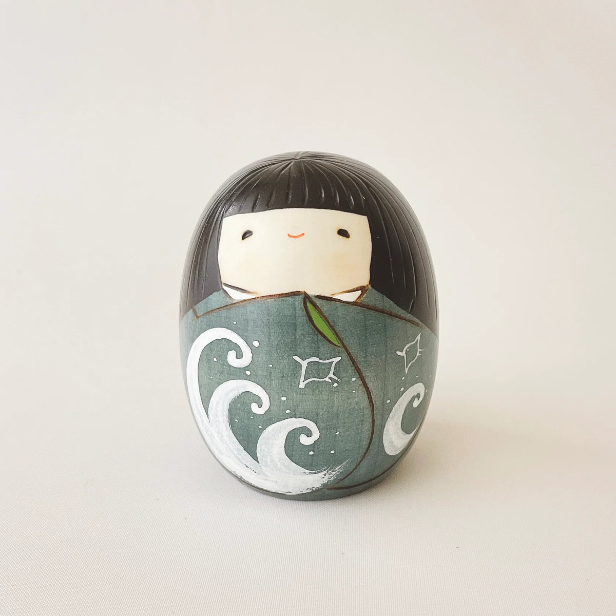 Kokeshi Holzpuppe | Sommer
