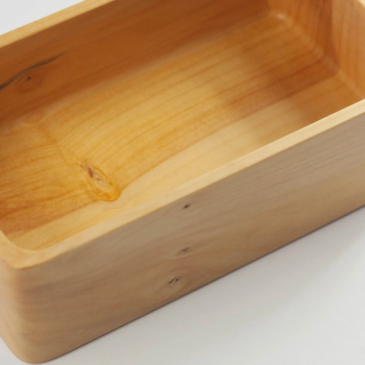 Miyama Bento Box 410 Icho handcrafted Japanese ginkgo wood bento box