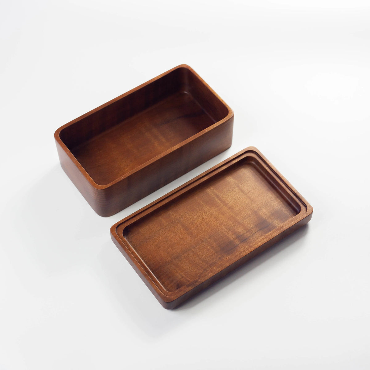 Miyama Bento Box 411 Tabu handcrafted Japanese bay tree wood bento box