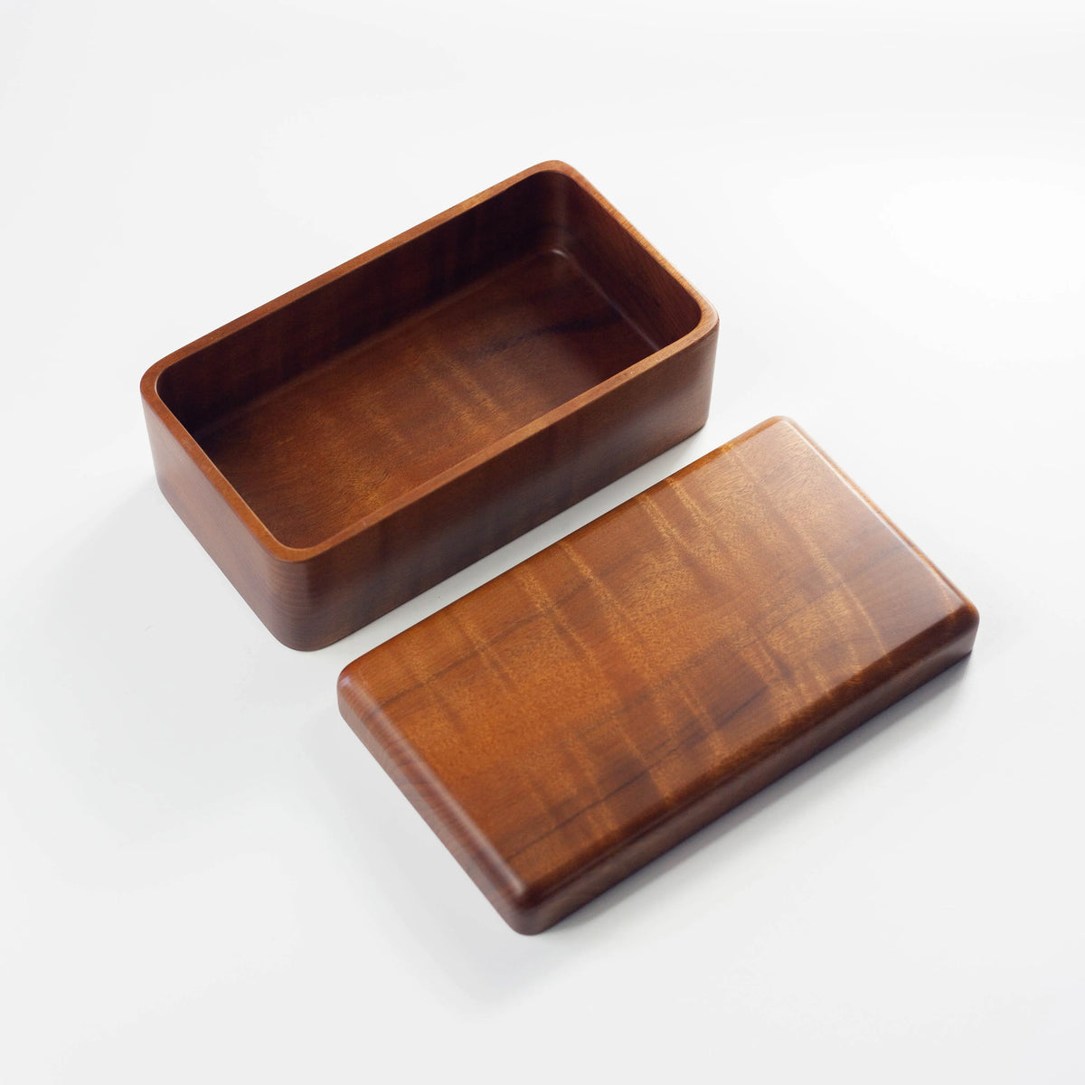 Miyama Bento Box 411 Tabu handcrafted Japanese bay tree wood bento box