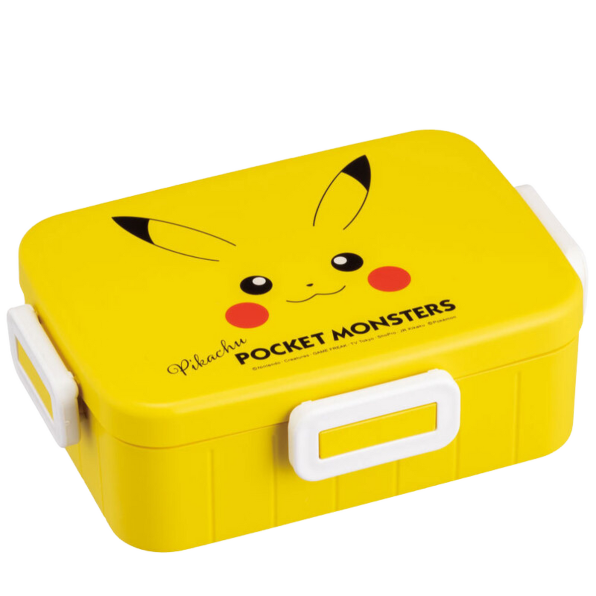 Pikachu Bento Box, single-tier 650ml lunch box featuring Pikachu, made in Japan