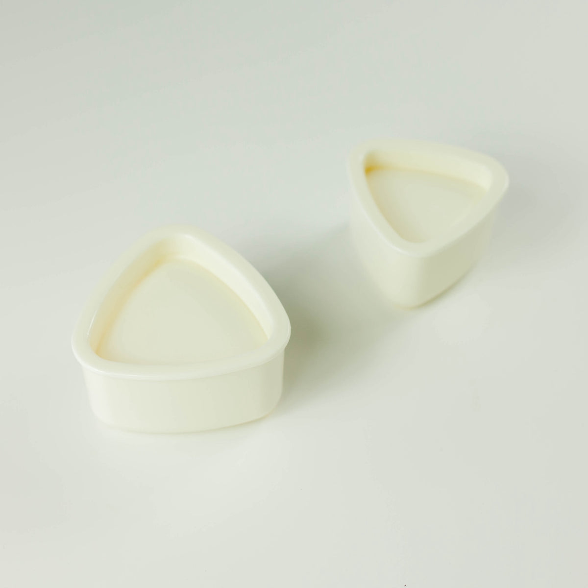 Easy Onigiri Push Mold set of 2 - small and large triangular rice ball molds, BPA-free, made in Japan