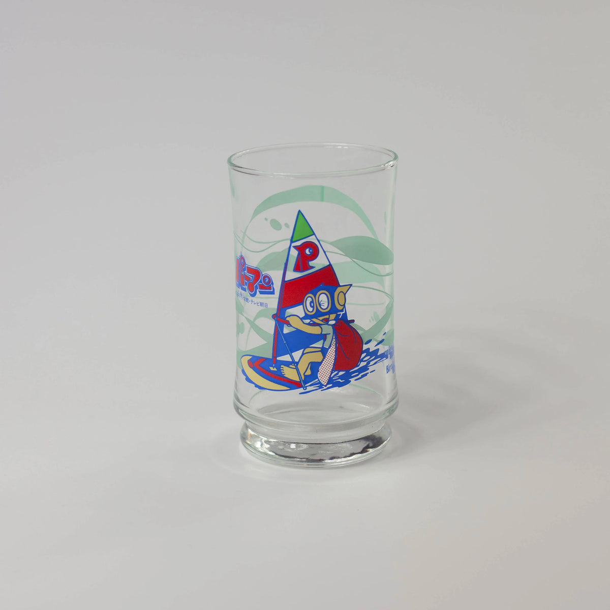 Doraemon and Perman Glass Set