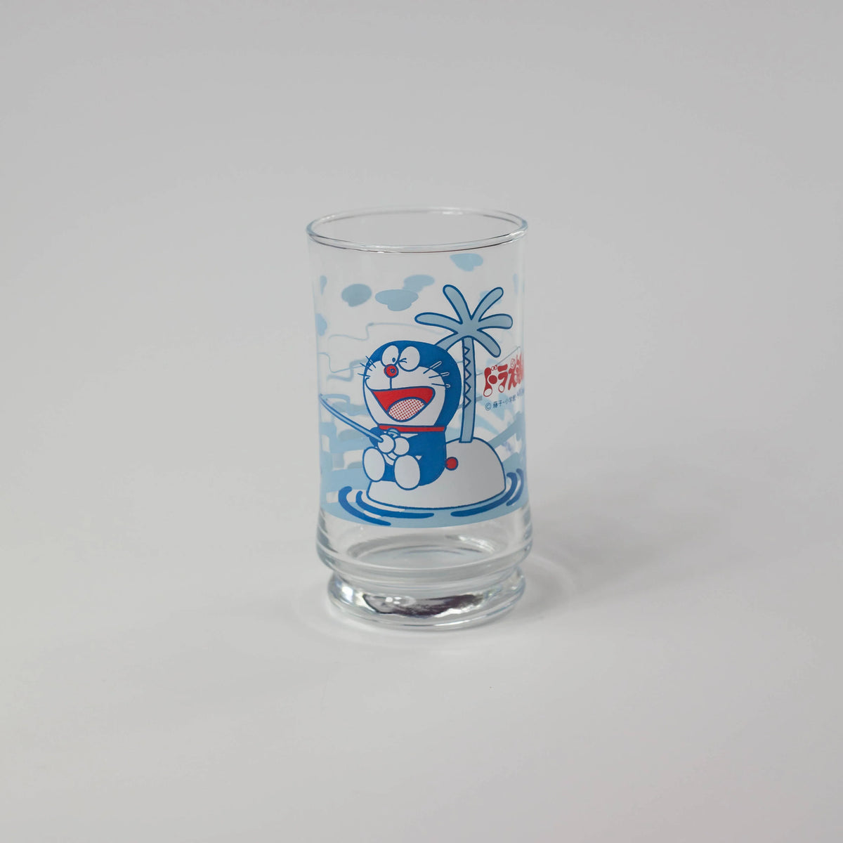 Doraemon and Perman Glass Set