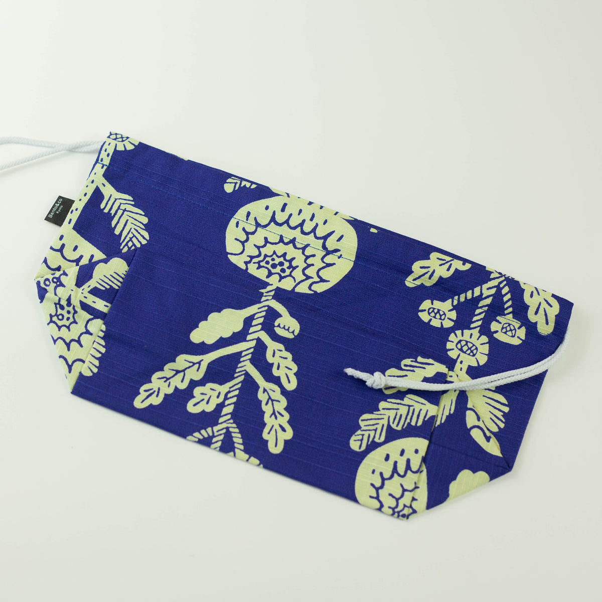 Furoshiki large bags in colorful Japanese floral patterns