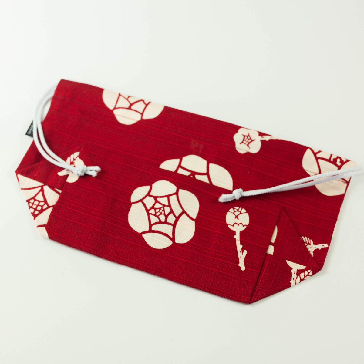 Furoshiki large bags in colorful Japanese floral patterns