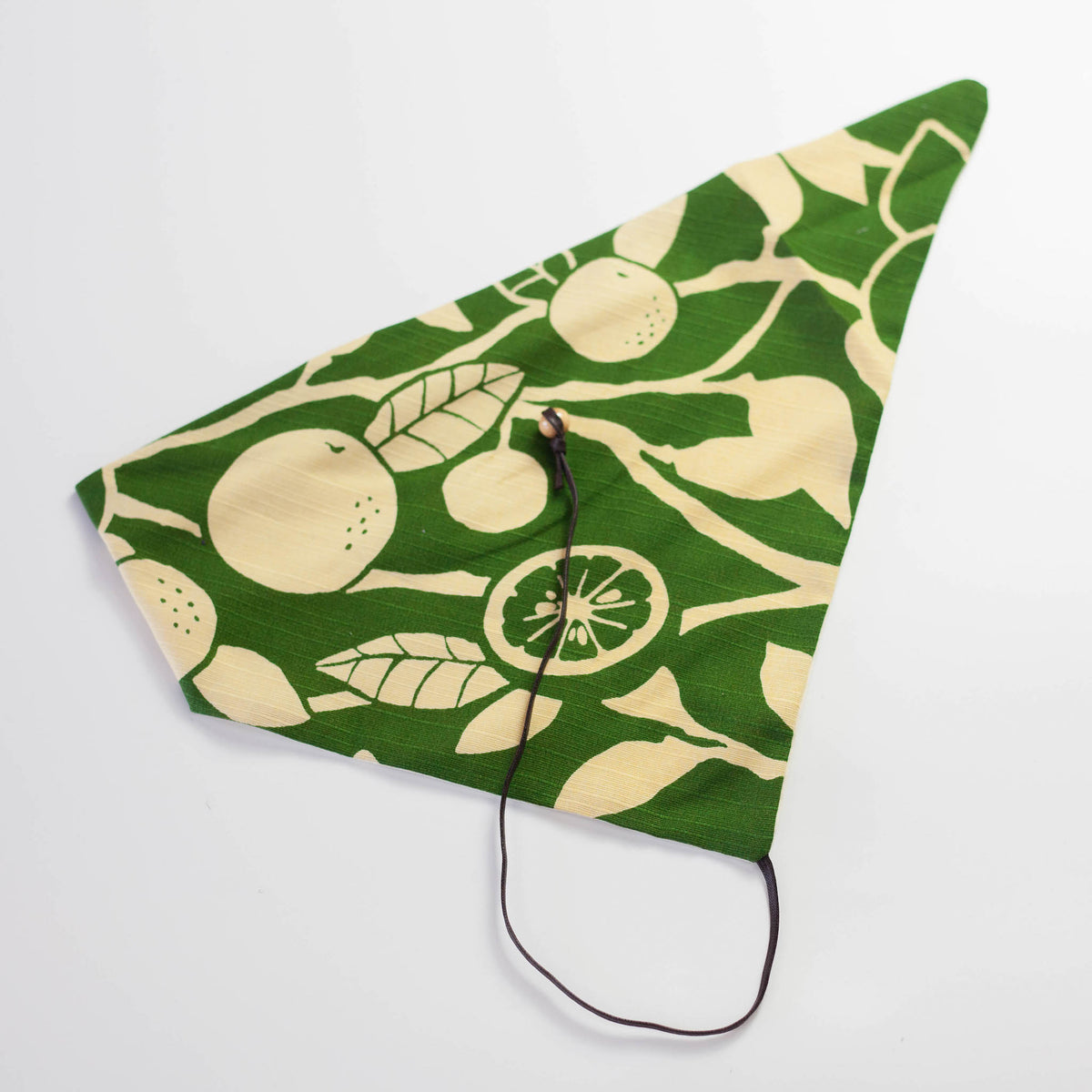 Furoshiki cloth chopstick case in colorful Japanese floral patterns