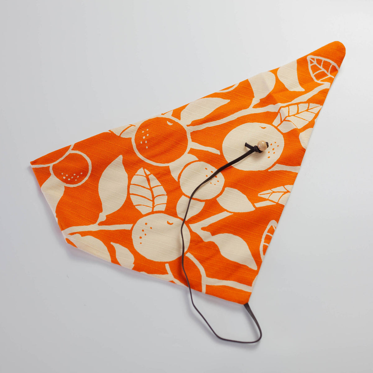 Furoshiki cloth chopstick case in colorful Japanese floral patterns