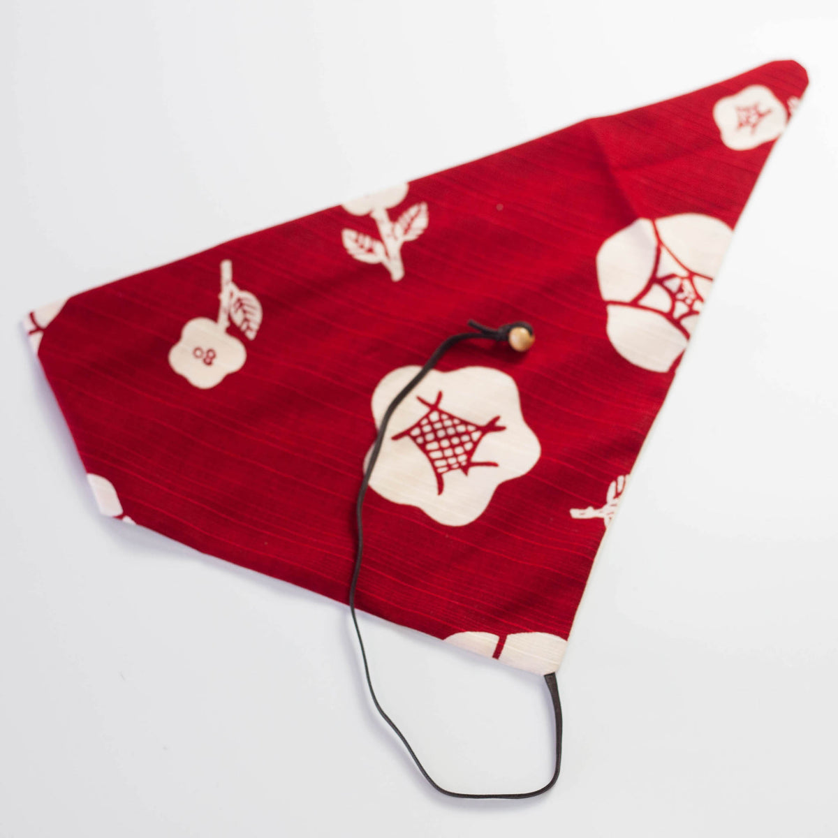 Furoshiki cloth chopstick case in colorful Japanese floral patterns