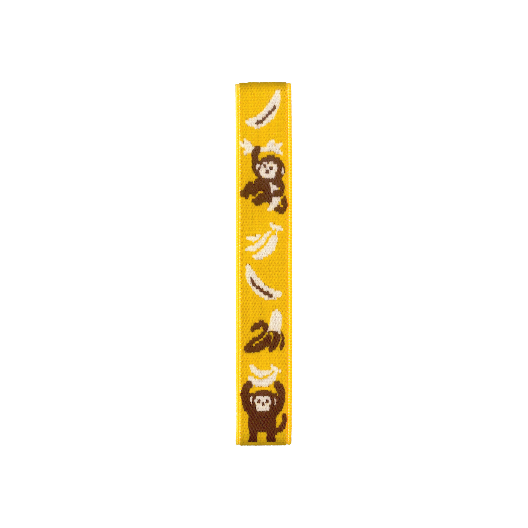Saru & Banana 27 cm Japanese bento lunch band with monkey and banana pattern