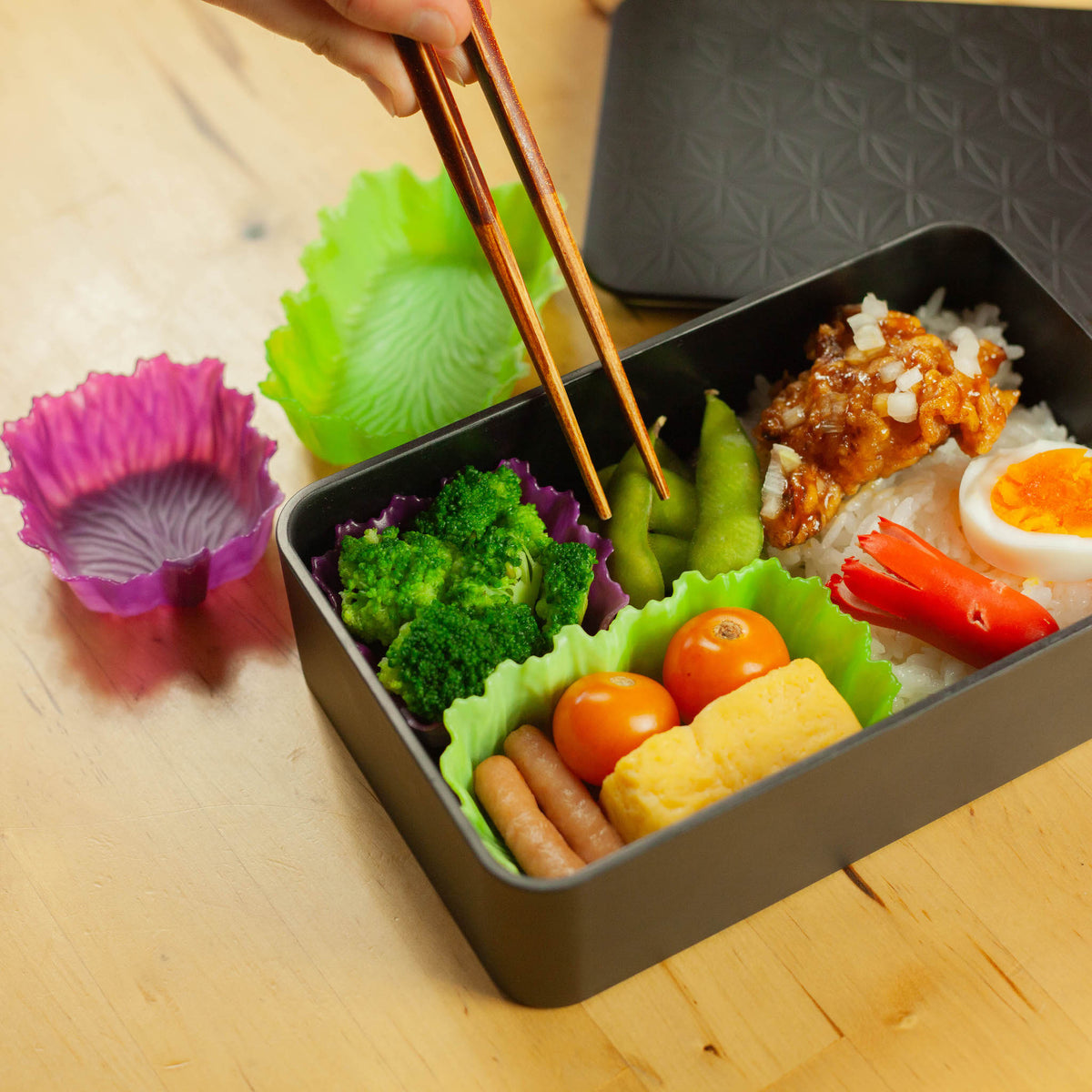 Green Veggie Cups | Square