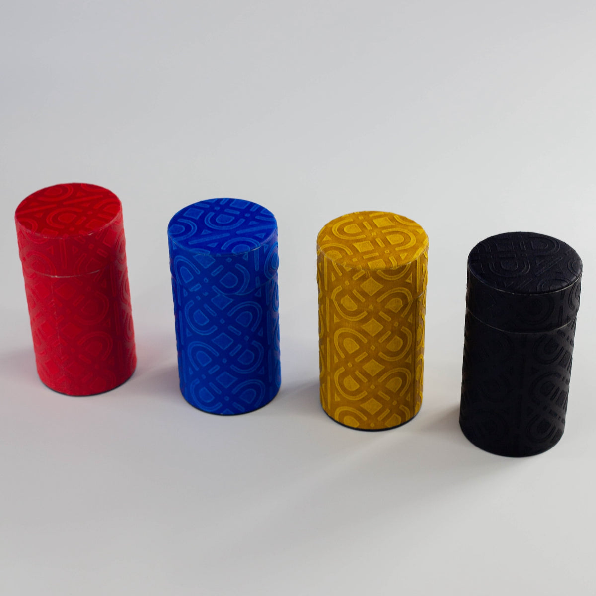 Embossed Washi Tea Canister