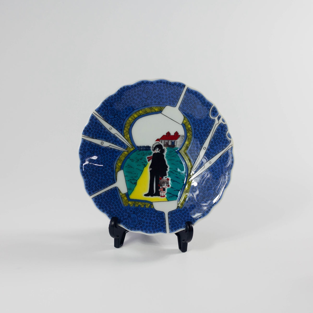 Tezuka Osamu Kutani Ware Plate