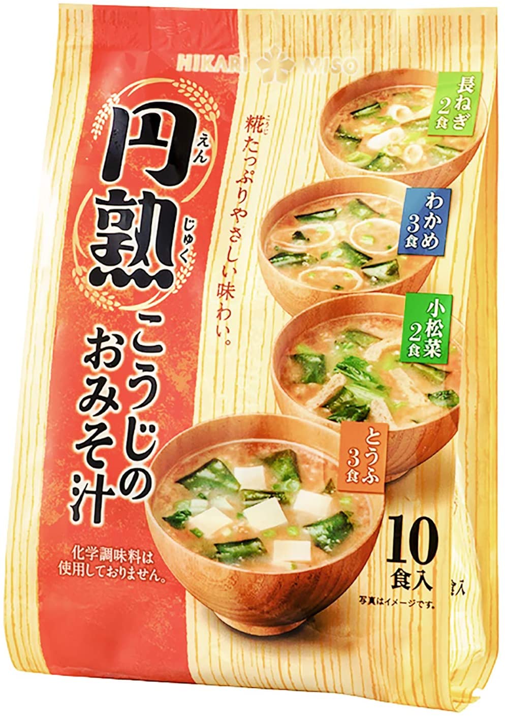 Enjuku Koji Instant Miso Soup Variety Pack (10 servings)