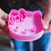 Hello Kitty bread cutter stamp for sandwiches, made in Japan